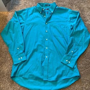 Chaps long-sleeved button-down shirt, Men 16/16.5; 34/35